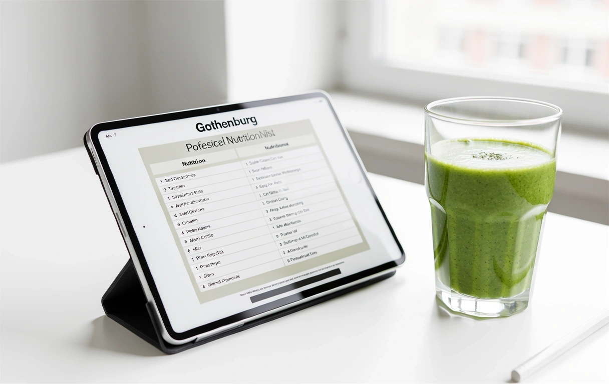 Arbetsplats för nutrition